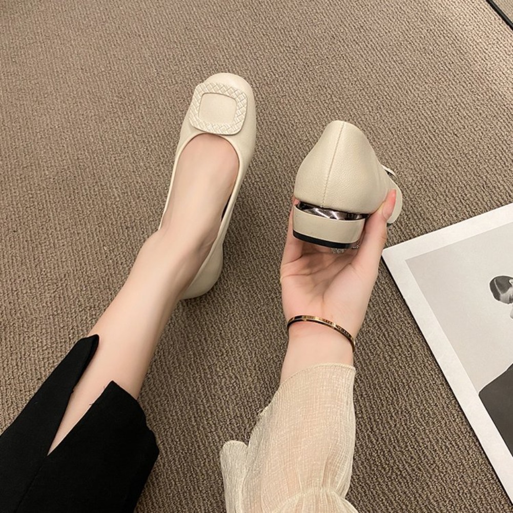 Soft Leather Cow Tendon Soft S - Heels ulasan dan harga