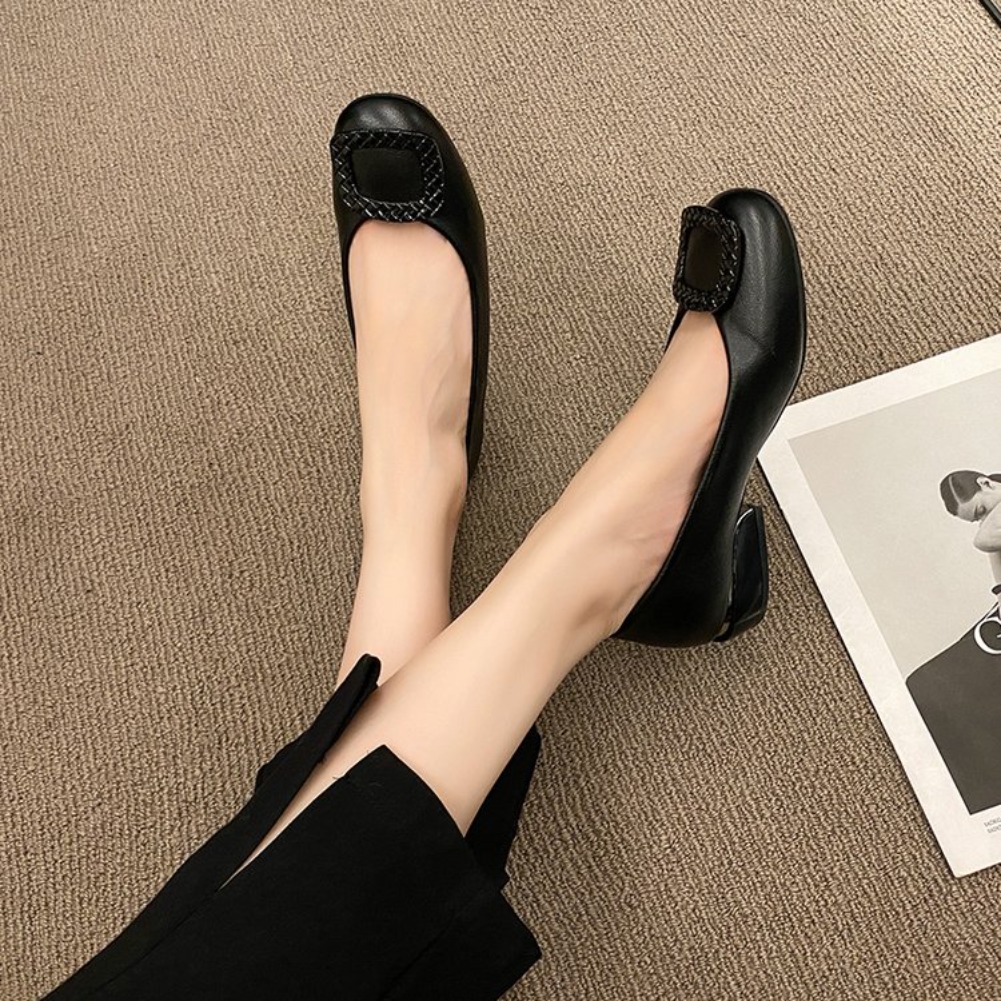 Soft Leather Cow Tendon Soft S - Heels ulasan dan harga